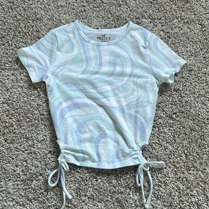 Hollister Side Cinch Baby Tee